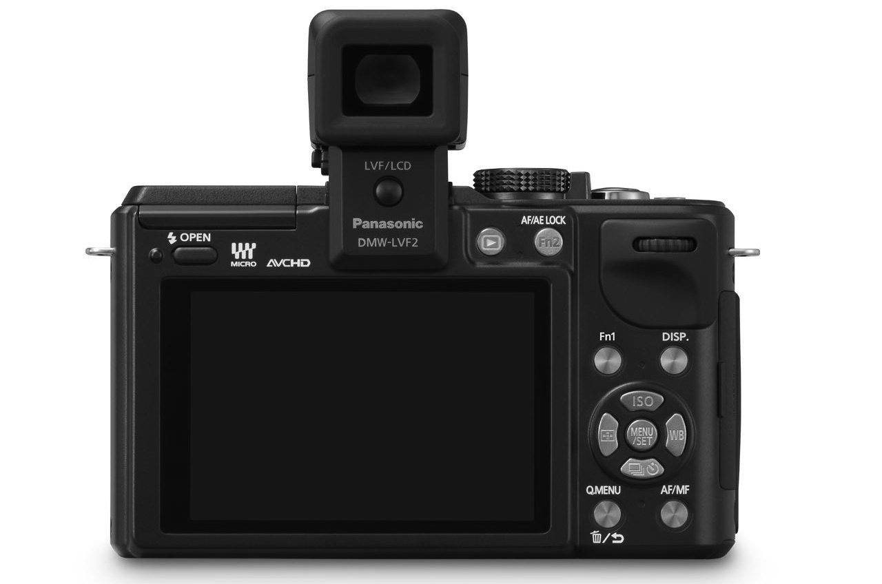 GX1 Back Panasonic Lumix GX1 Back